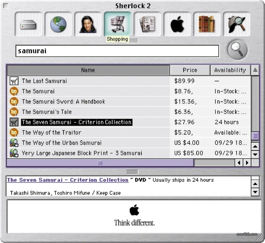 mac40th.com - Mac OS 9 (1999)