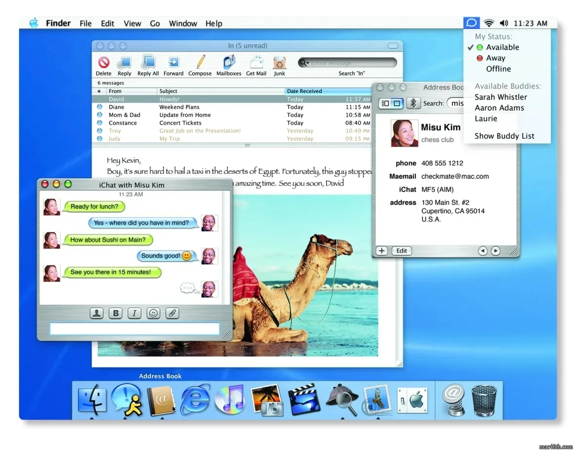 mac40th.com - Mac OS X 10.2 Jaguar (2003)