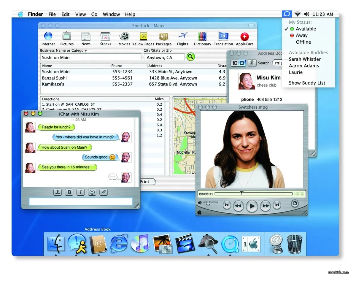 mac40th.com - Mac OS X 10.2 Jaguar (2003)