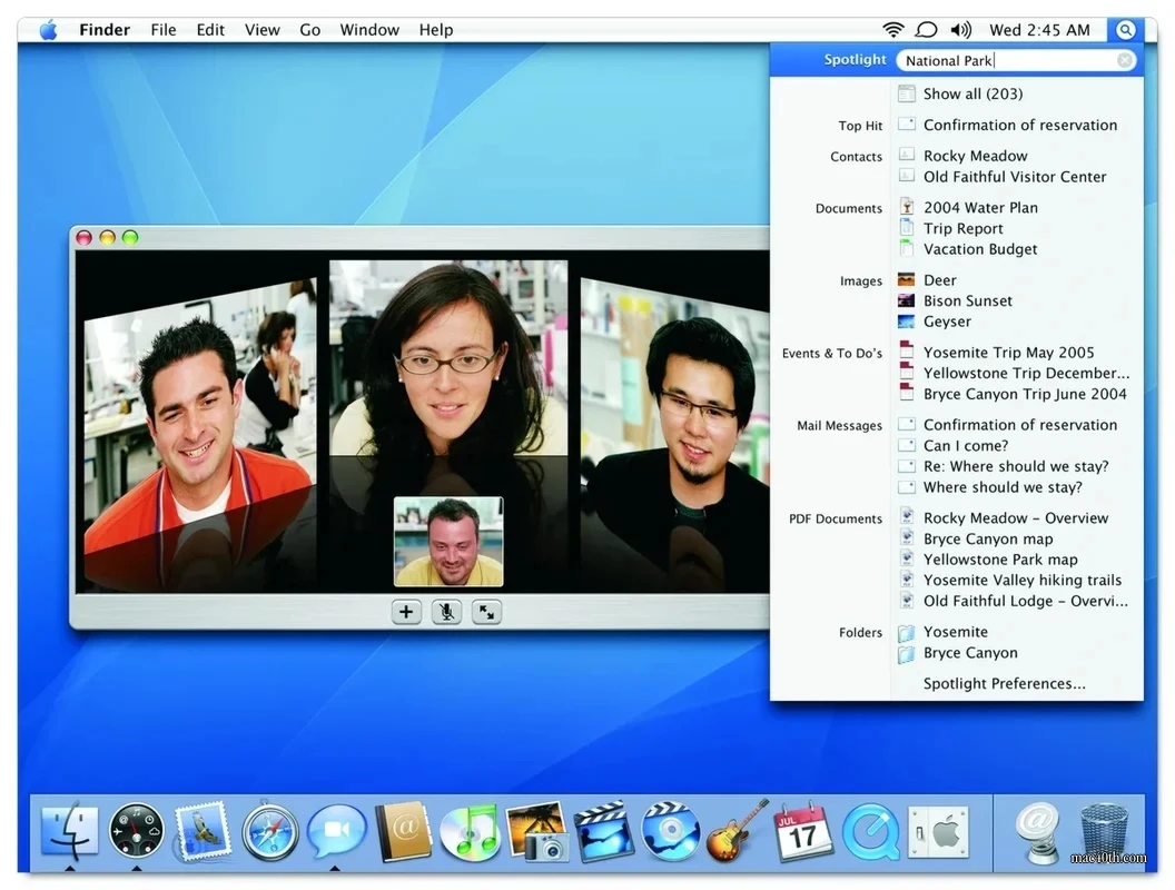 mac40th.com - Mac OS X 10.4 Tiger (2005)