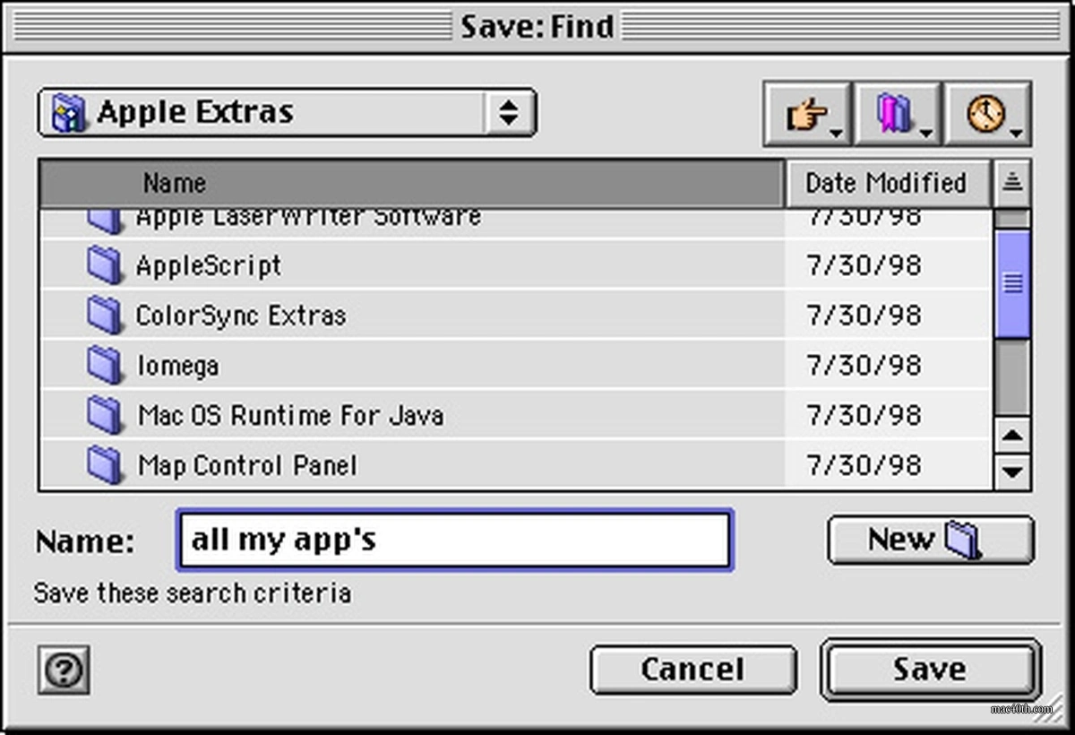 mac40th.com - Mac OS 8.5 (1997)