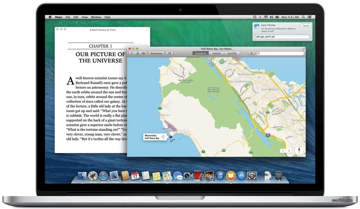 mac40th.com - Mac OS X 10.9 Mavericks (2013)