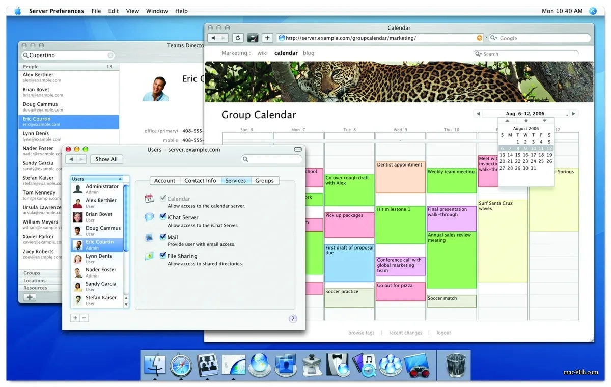 mac40th.com - Mac OS X 10.5 Leopard (2007)