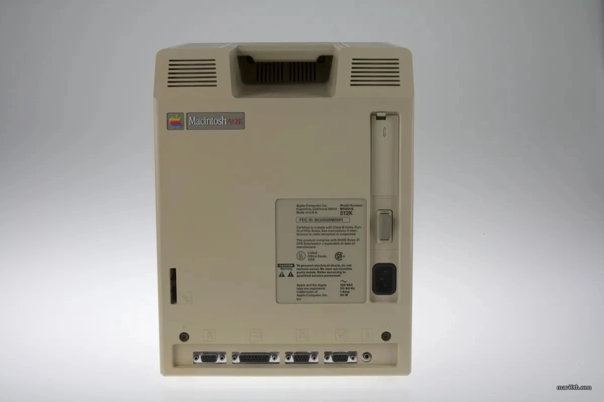 mac40th.com - Macintosh 512Ke (1986)