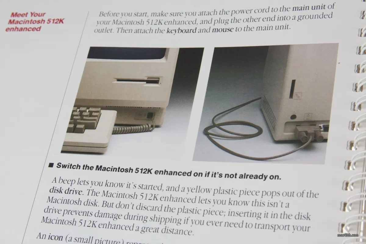 mac40th.com - Macintosh 512Ke (1986)