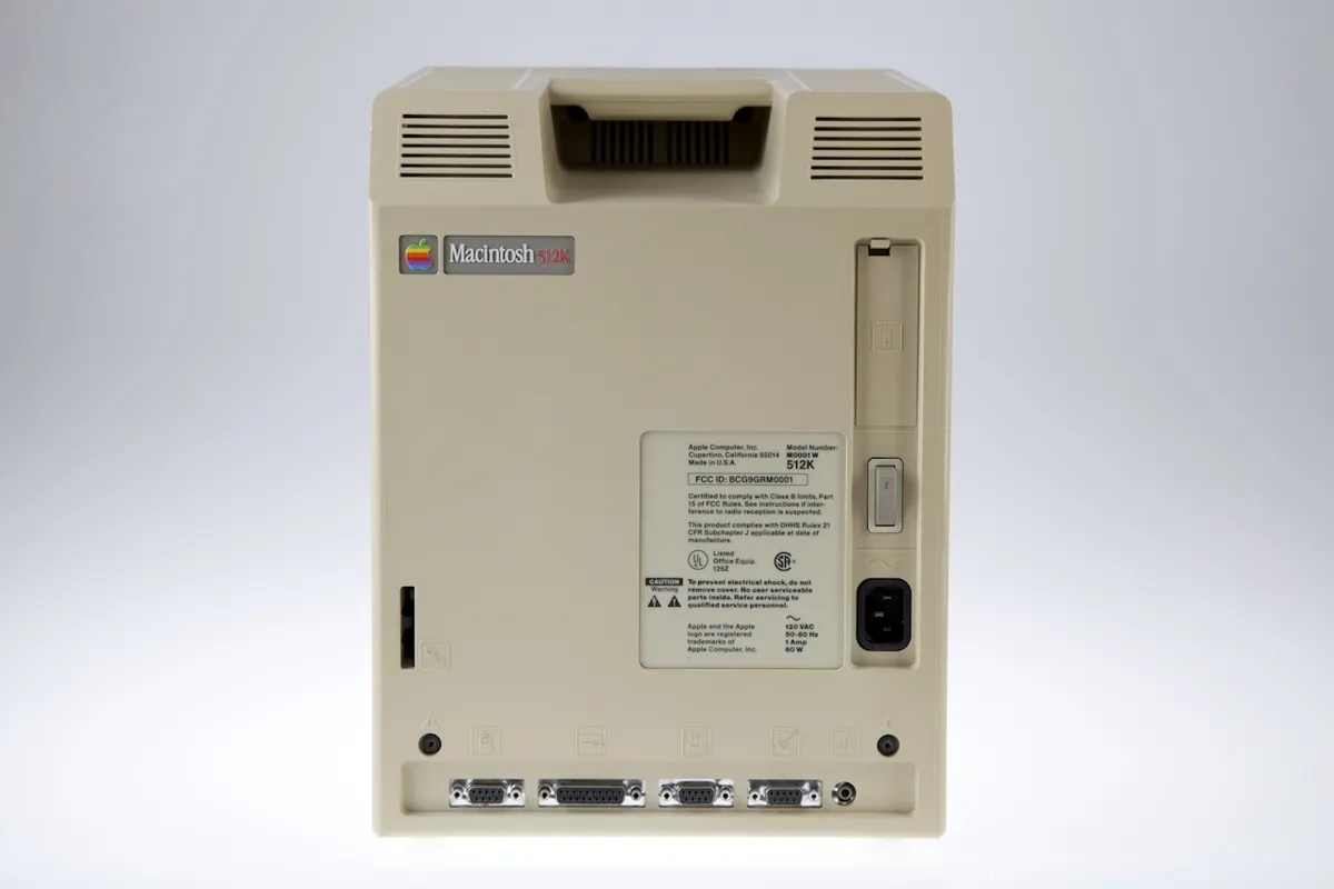 mac40th.com - Macintosh 512K (1984)